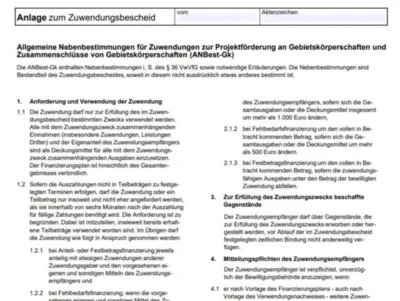 Vorschau auf die Anlage