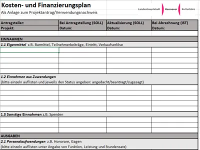 Vorschaubild: KoFi Excel &acute;Datei