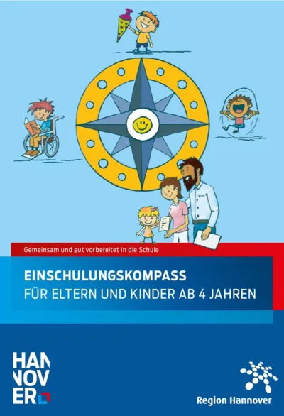 Titelblatt Einschulungskompass der Region Hannover