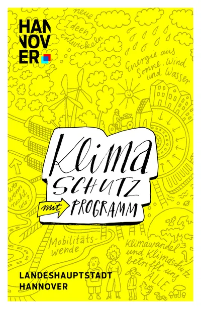 Titelbild des Leporellos Klimaschutzprogramm Hannover 2035
