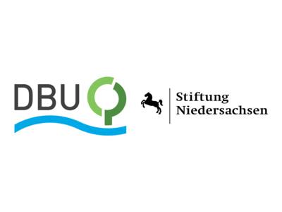 Logos der Deutschen Bundesstiftung Umweltund der Stiftung Niedersachsen