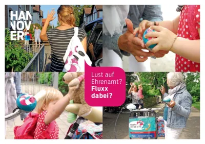 F&uuml;r unsere Fluxx-Notfallbetreuung suchen wir immer wieder ehrenamtliche Betreuer:innen, die sich mit Freude pers&ouml;nlich individuelle engagieren wollen.