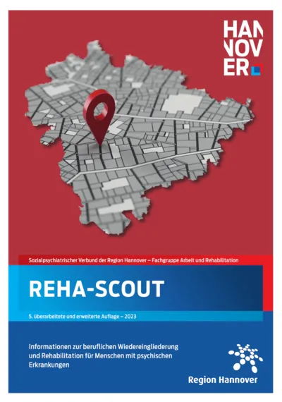 Titelbild der Broschüre Reha-Scout