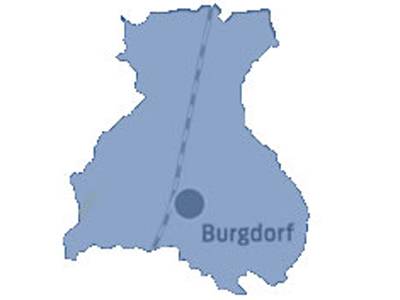Gebiet der Gemeinde Burgdorf