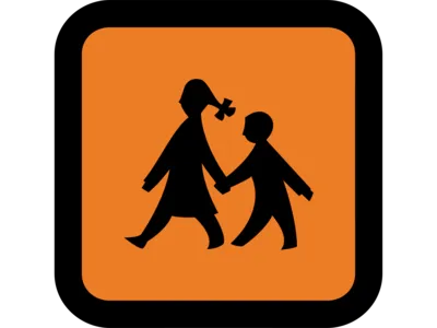 Schulbus-Schild