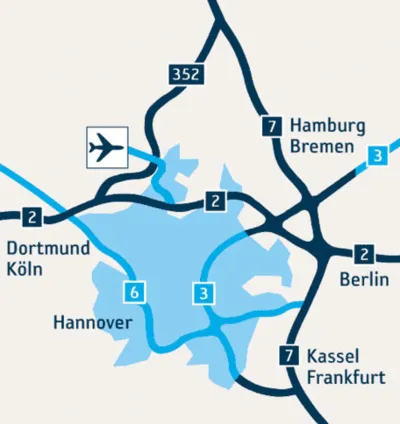 Hannover Airport - Standort