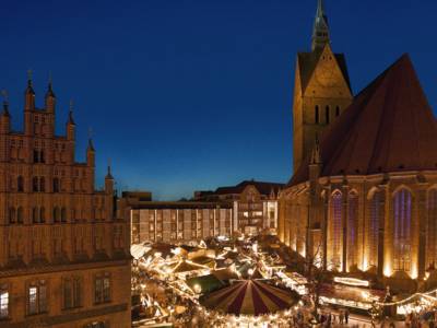 Weihnachtsmarkt in der Altstadt von Hannover