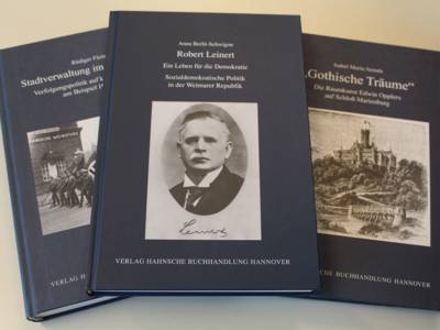 Bislang hat das Stadtarchiv Hannover 19 Bände in der Reihe „Hannoversche Studien“ herausgegeben.