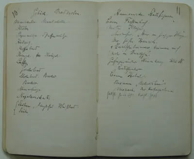 Handschrift von Theodor Lessing