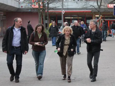 Stadtteilspaziergang am Markt.