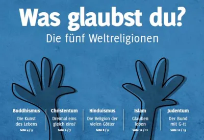 Titelseite der Broschüre "Was glaubst Du?"