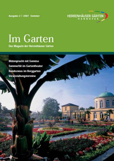 Die Titelseite der Ausgabe 2/2007 von "Im Garten"