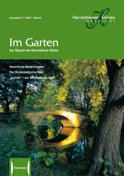 Die Titelseite der Ausgabe 3/2007 von "Im Garten"