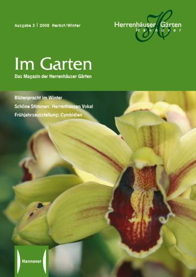Die Titelseite der Ausgabe 3/2008 von "Im Garten"