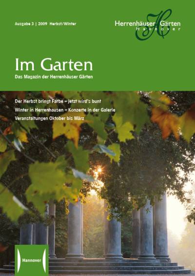 Die Titelseite der Ausgabe 3/2009 von "Im Garten"