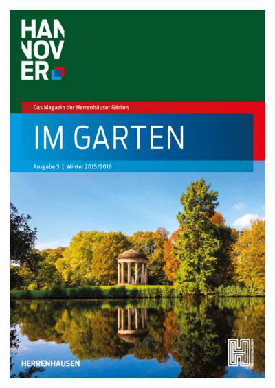Titelseite der "Im Garten"