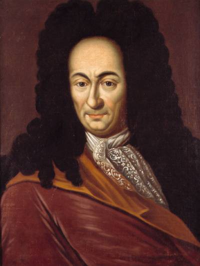 Porträt Gottfried Wilhelm Leibniz, *1646 Leipzig; † 1716 Hannover, Öl auf Leinwand 