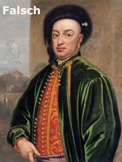 Ludwig Maximilian Mehmet von Königstreu, Bild mit Fehlern
