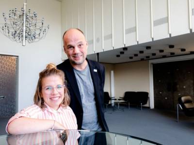 Ninia Binias und Kai Schirmeyer als gewähltes Duo im Vorsitz