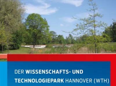Titelbild des Flyers zum Wissenschaftspark Marienwerder