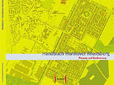 Titelbild der Broschüre "Handbuch Hannover-Kronsberg Planung und Realisierung"