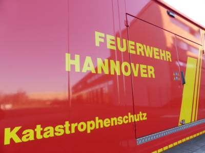 Katastrophenschutz durch die Feuerwehr Hannover