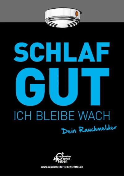 RRL Plakat Schlaf Gut
