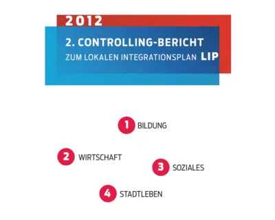Screenshot der Titelseite des 2. Controlling-Berichts des LIP