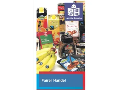 Faltblatt Fairer Handel Leichte Sprache