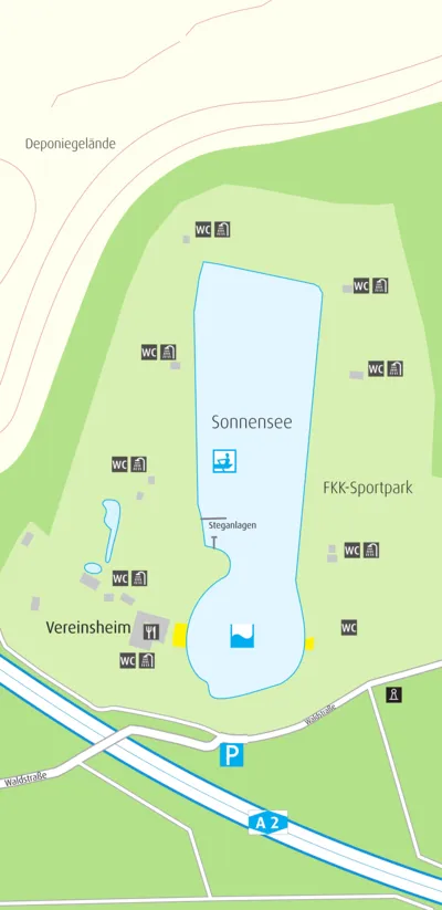 Anfahrtskizze Sonnensee