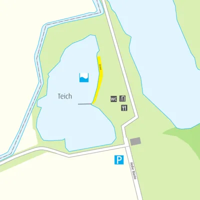 Anfahrtskizze Strandbad Hemmingen
