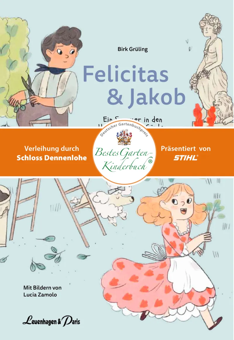 Banderole f&uuml;r das Kinderbuch"Felicitas & Jakob"