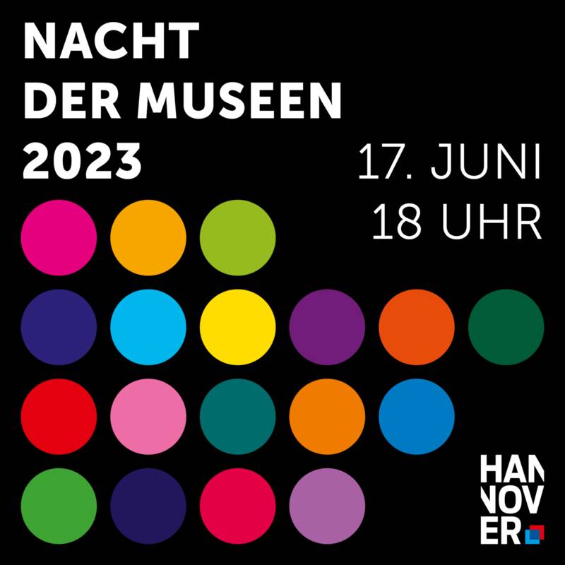 Veranstaltungsplakat Nacht der Museen 2023