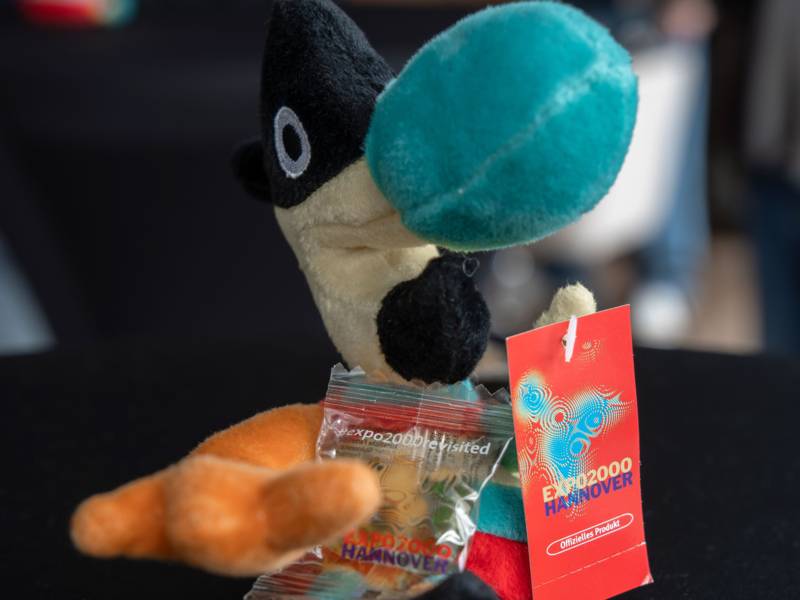 Expo-Maskottchen Twipsy