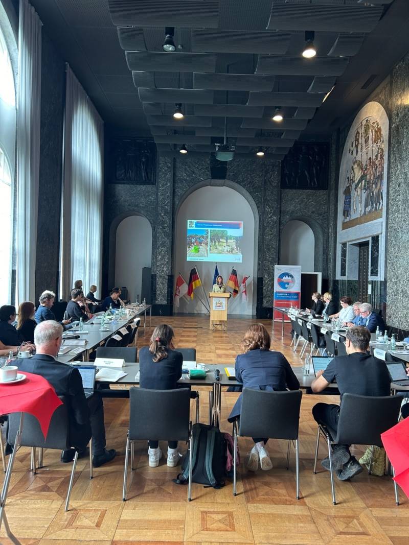 Der Arbeitskreis &bdquo;Internationale kommunale Kooperation und globale Nachhaltigkeit&ldquo; zu Gast in Hannover.