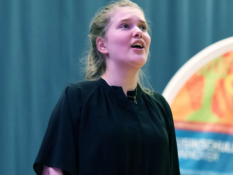 Jugend musiziert: Caroline G&auml;rtner (Gesang)