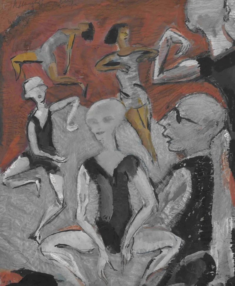 K&auml;te Steinitz: Ohne Titel (Eisstand auf der Weltausstellung in New York, 1936)
