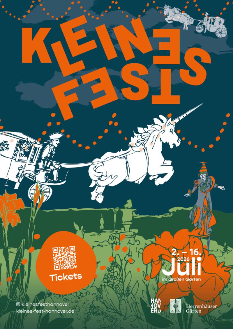 Plakatmotiv Kleines Fest im Großen Garten 2026