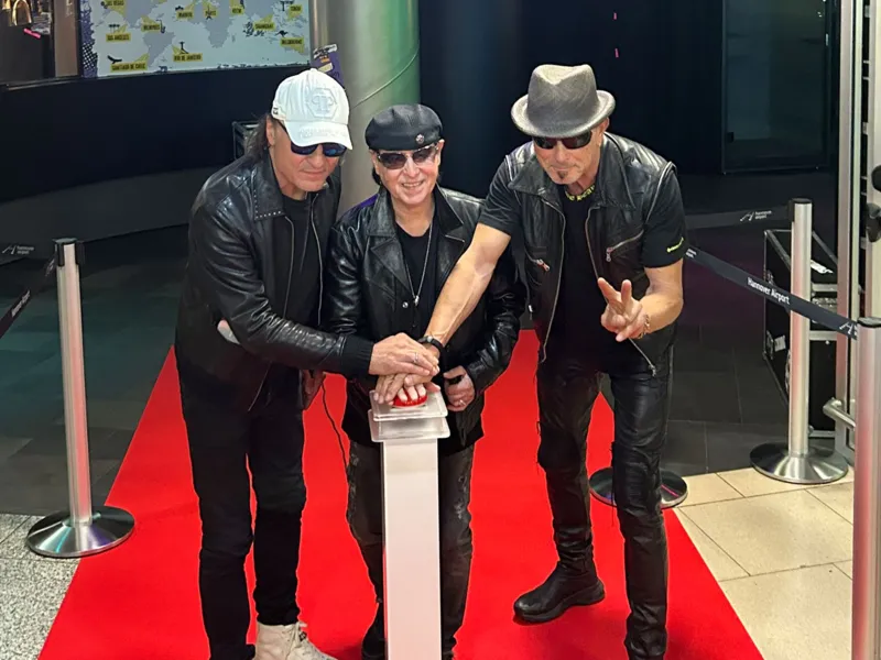 Die Scorpions er&ouml;ffnen die Rockstage in Terminal B