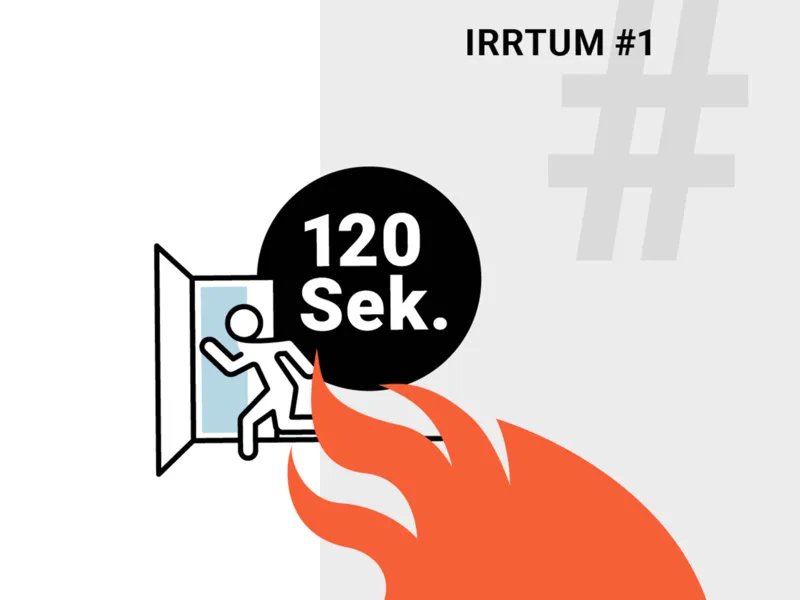 Grafik: Ein Mensch l&auml;uft zu einer T&uuml;r