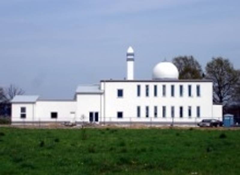 Außenansicht der Moschee am Alten Damm