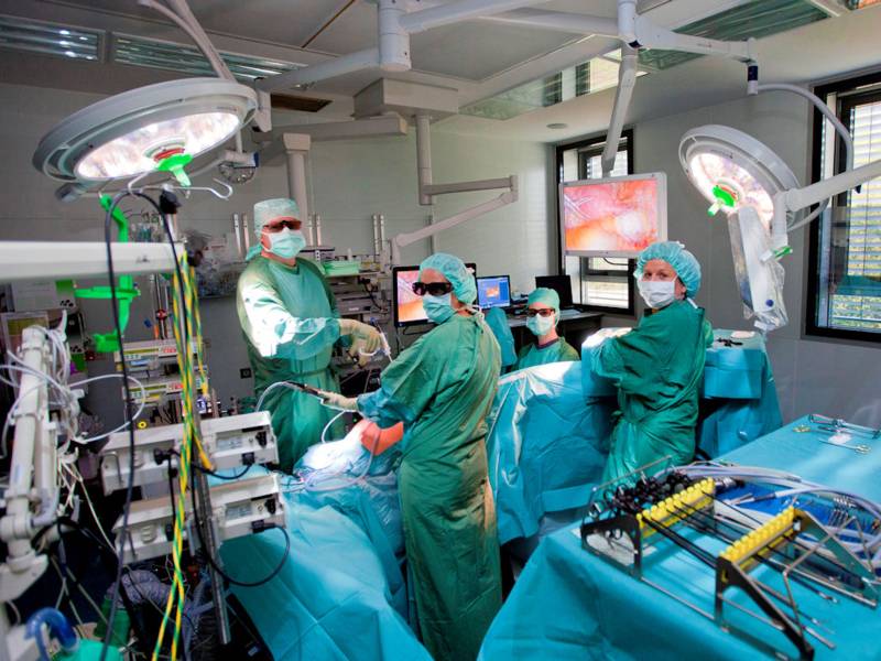 Operation in einem OP-Saal