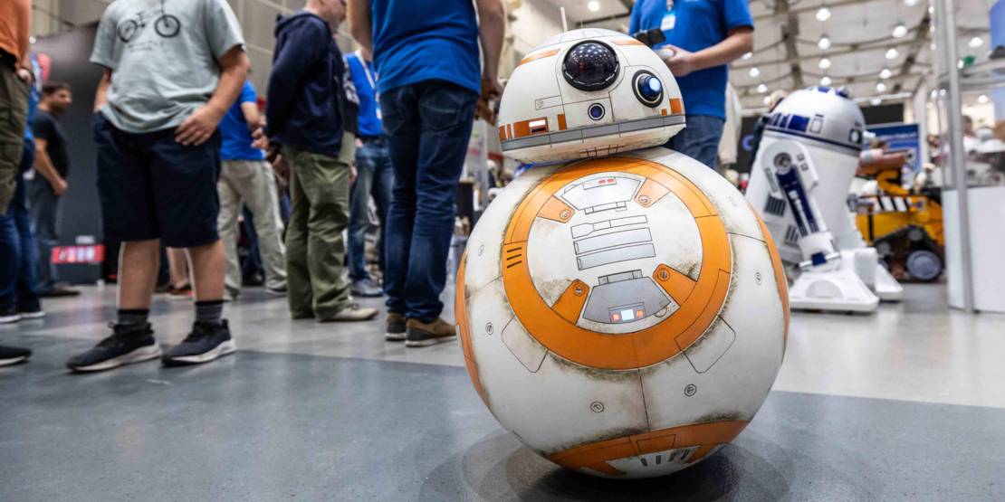 Roboter bei der Maker Faire