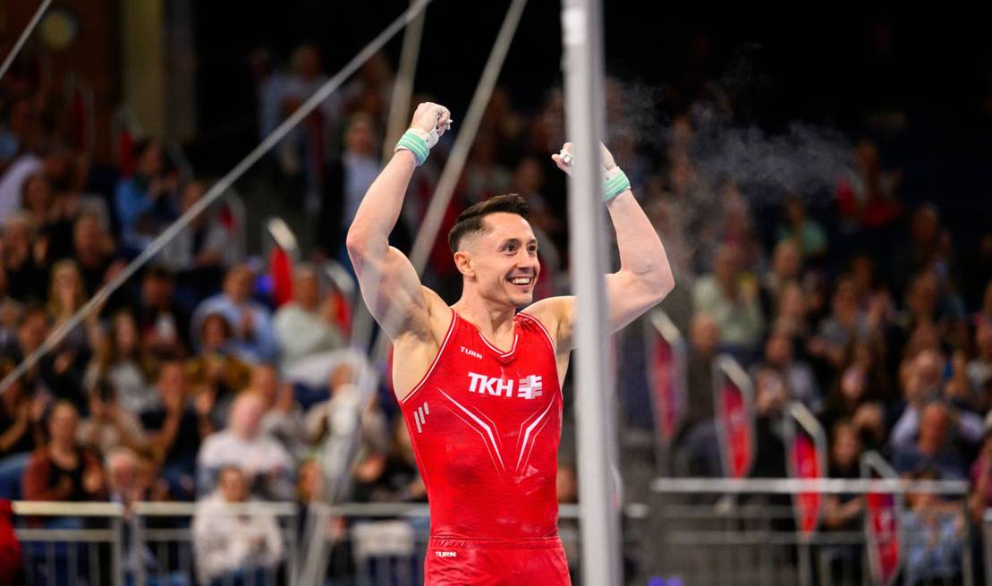 Bronze zum Karriereabschluss: Andreas Toba verabschiedete sich am Reck vor heimischem Publikum mit einem emotionalen letzten Wettkampf.