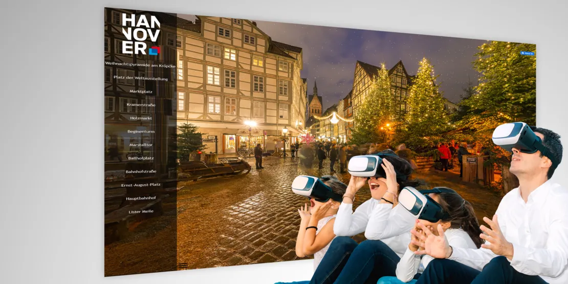 Familie Hero Weihnachtsmarkt 360°