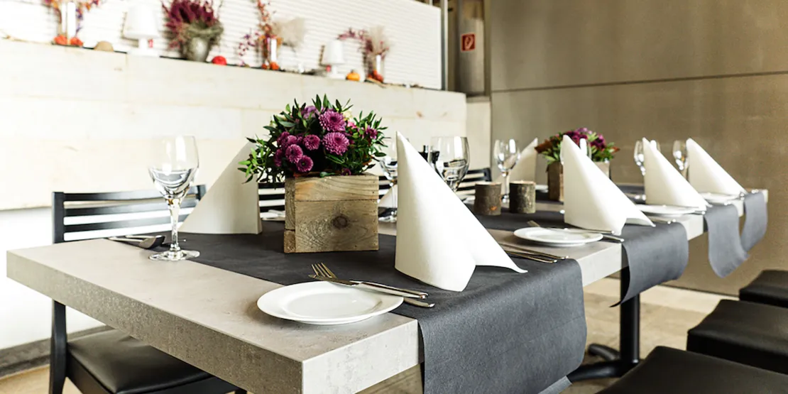 Das Restaurant "Der Gartensaal"
