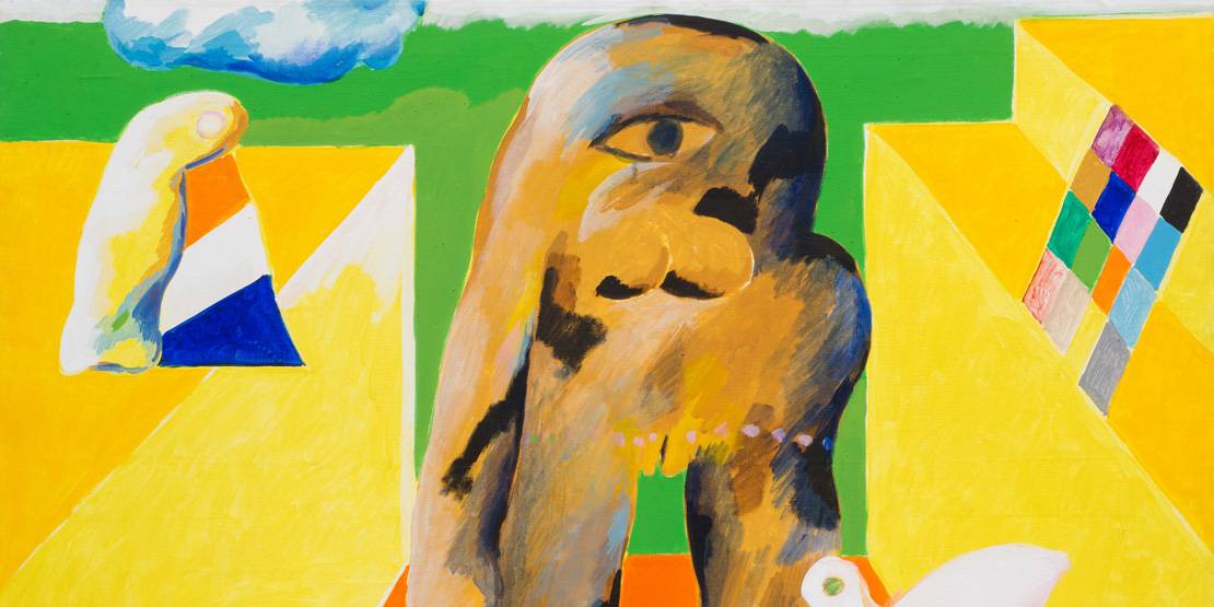 Ein Kunstwerk namens Nasenfigur von Horst Antes