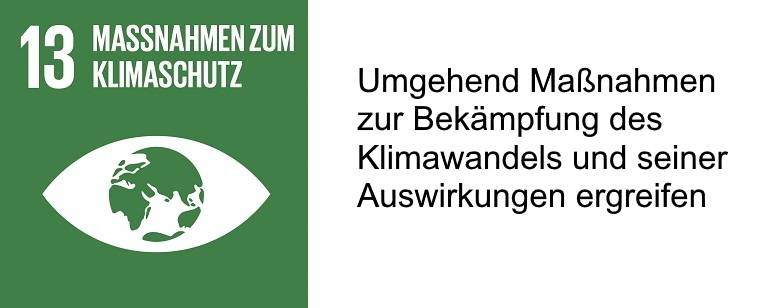 SDG 13 mit Beschreibung