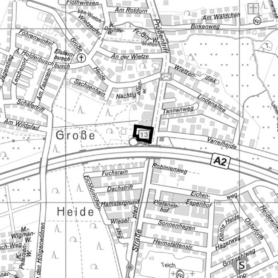 &Uuml;bersichtsplan B-Plan Nr. 1946