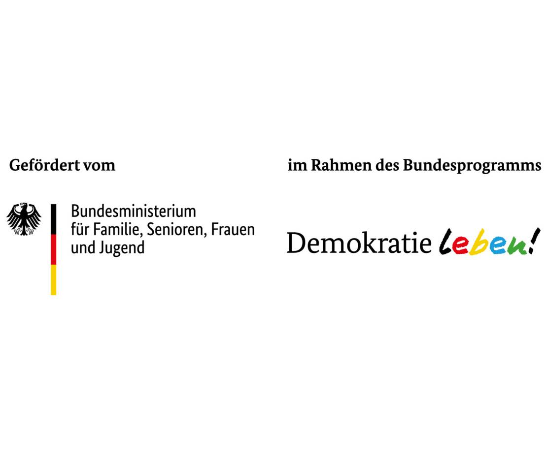 Logo des Bundesprogramms "Demokratie leben!"
